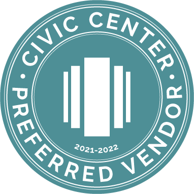 2021 Civic Center Preferred Vendor Badge